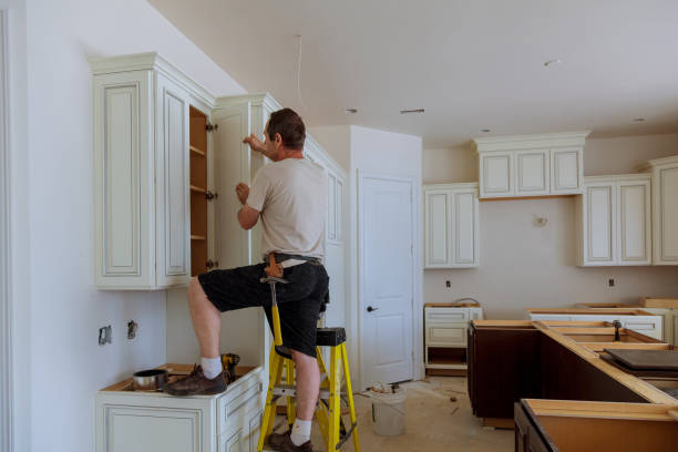 Cabinet Refacing Before After Purcellville